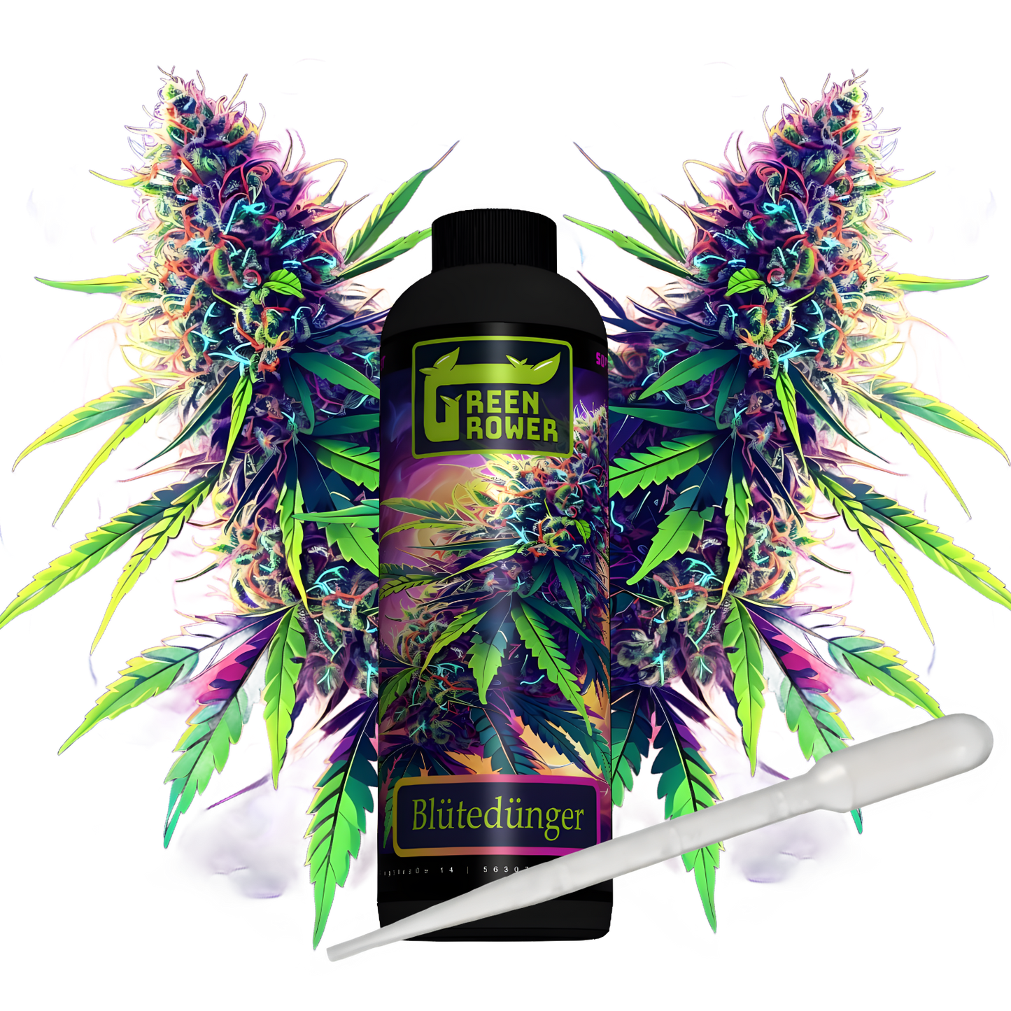Blütedünger für Grower – Green Grower 0.5L - 10L| Hoher Phosphoranteil für maximale Blüten-10L