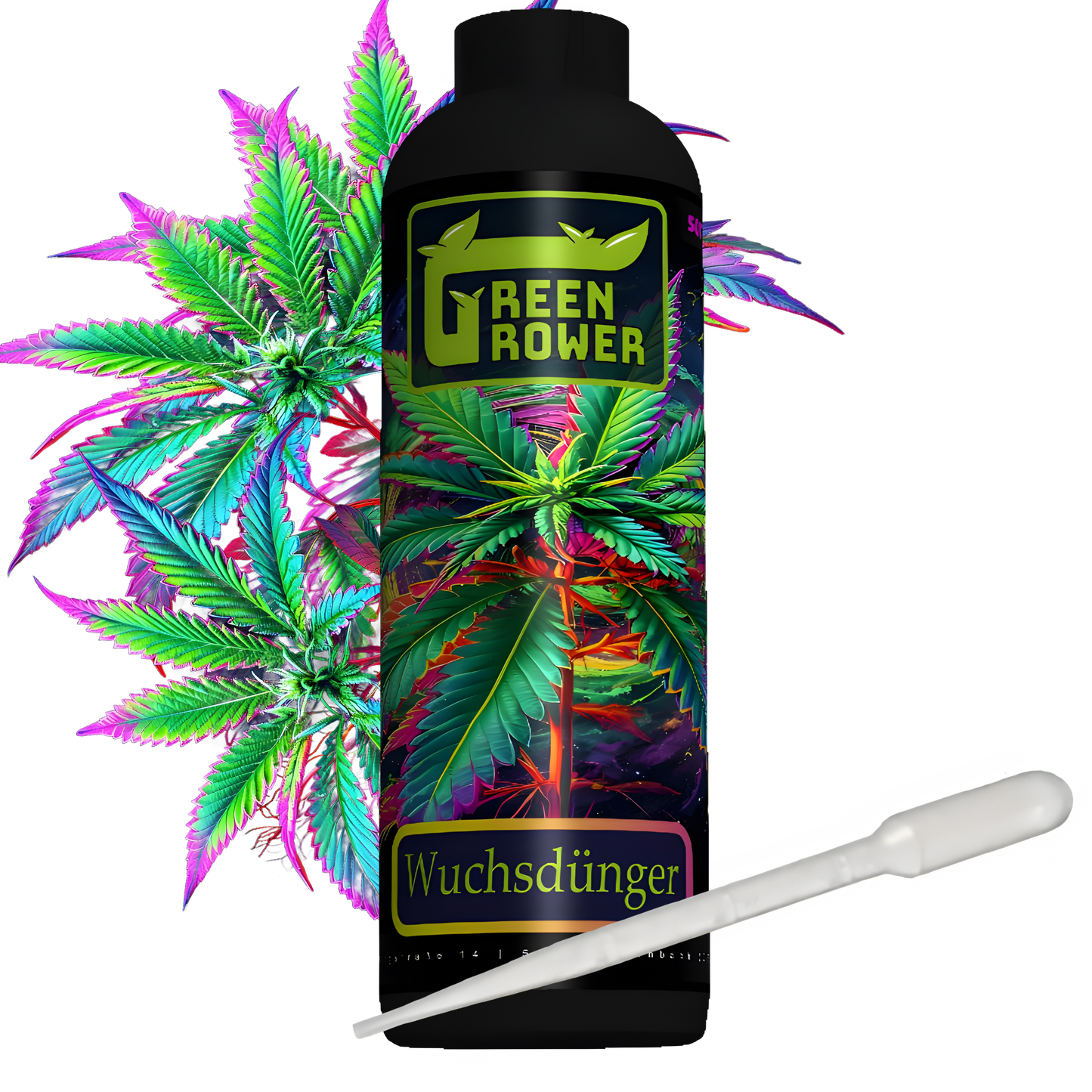 Wuchsdünger für Grower –– Green Grower 0.5L - 10L | Kräftiges Pflanzenwachstum