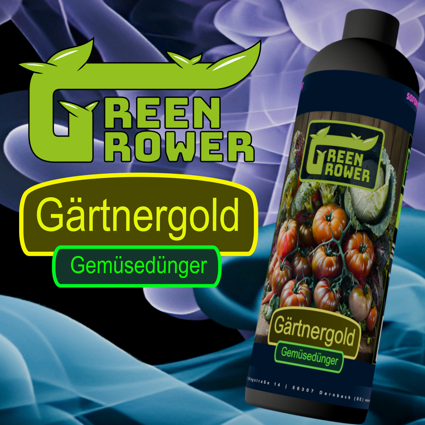 Green Grower Gärtnergold Gemüsedünger 1L