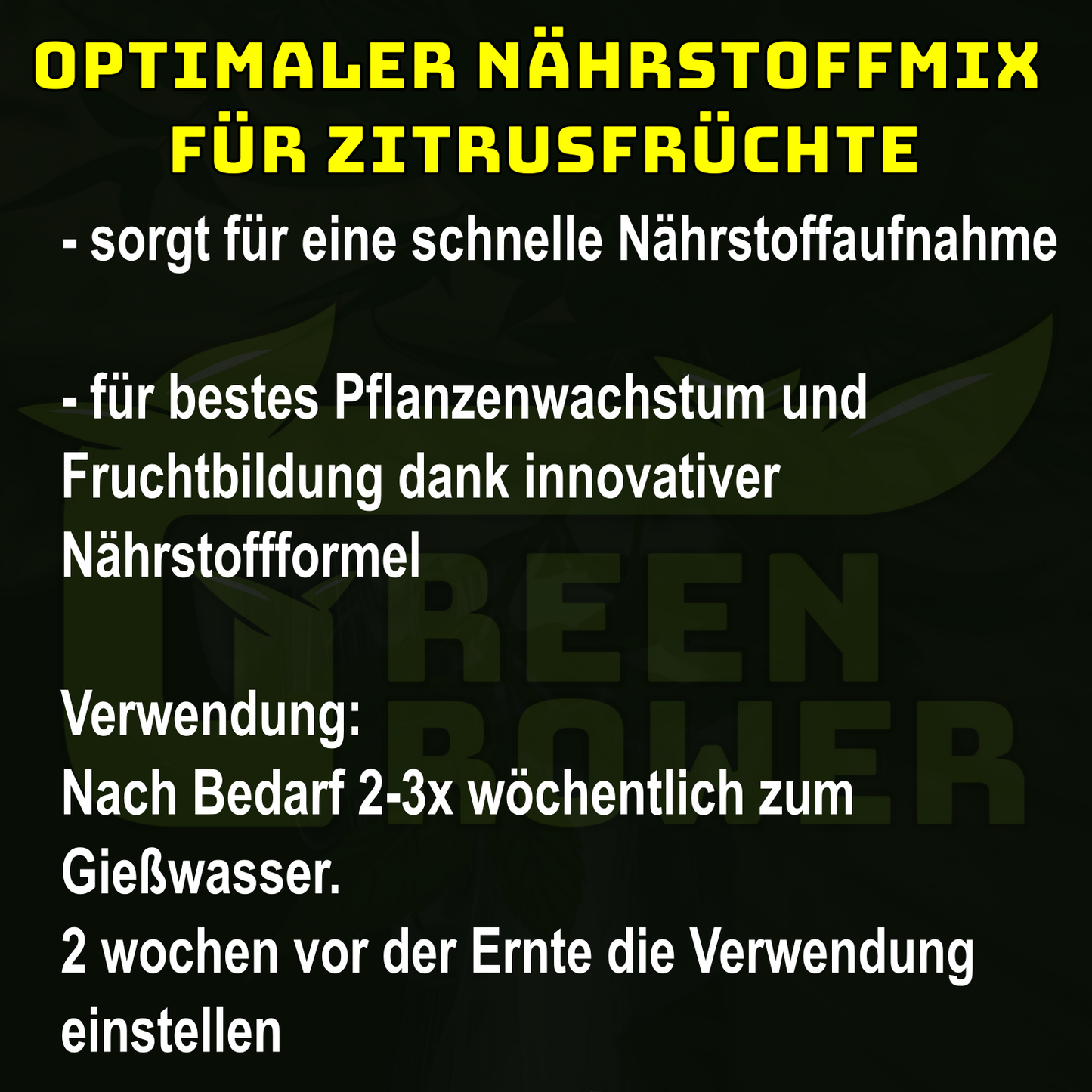 Green Grower® Zitronenzauber - schnellwirkend 0,5L