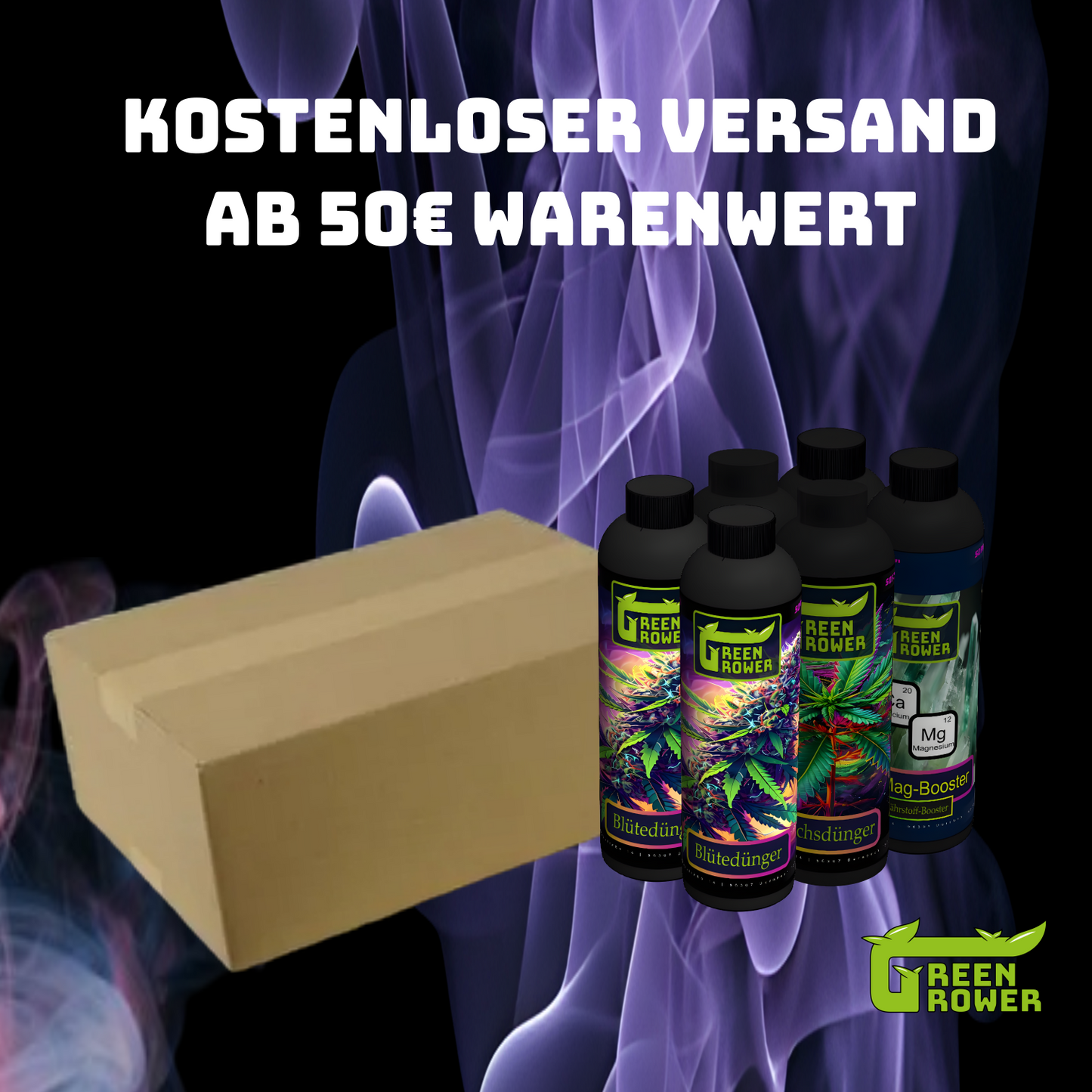 Green Grower® Wuchsdünger - schnellwirkend 0,5L