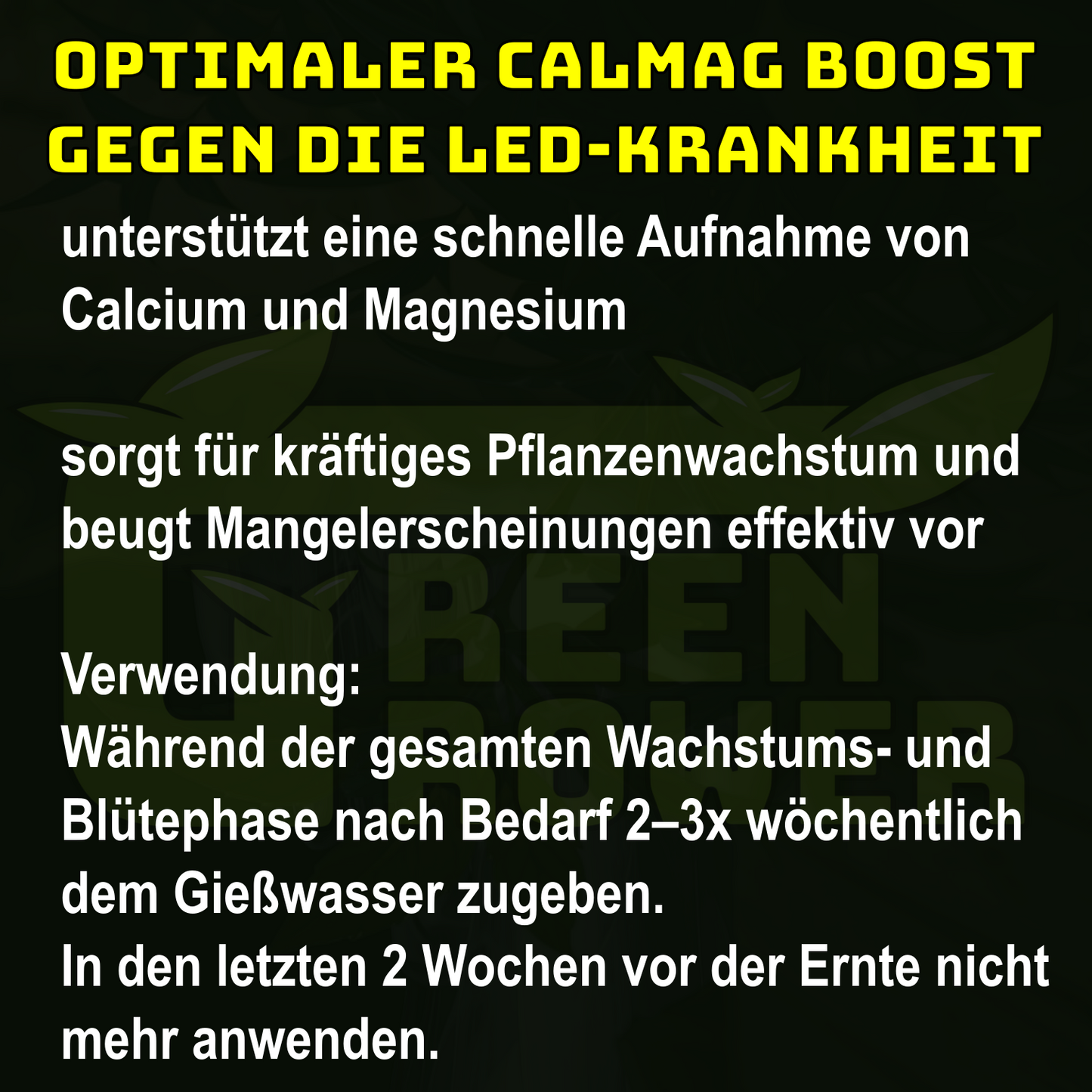 Green Grower® CalMag - Nährstoffbooster