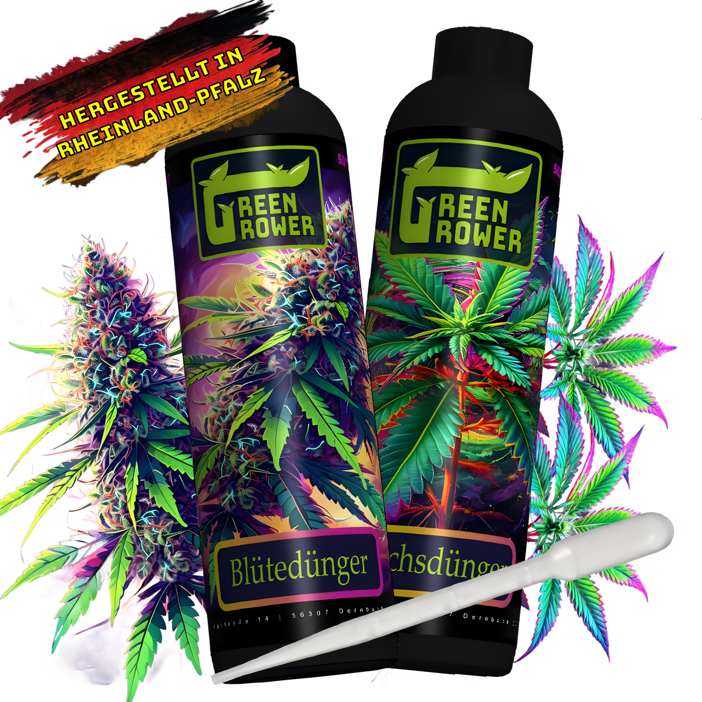 Green Grower® Cannabis First Grow bundle, für maximal harzige Blütenmasse XXL