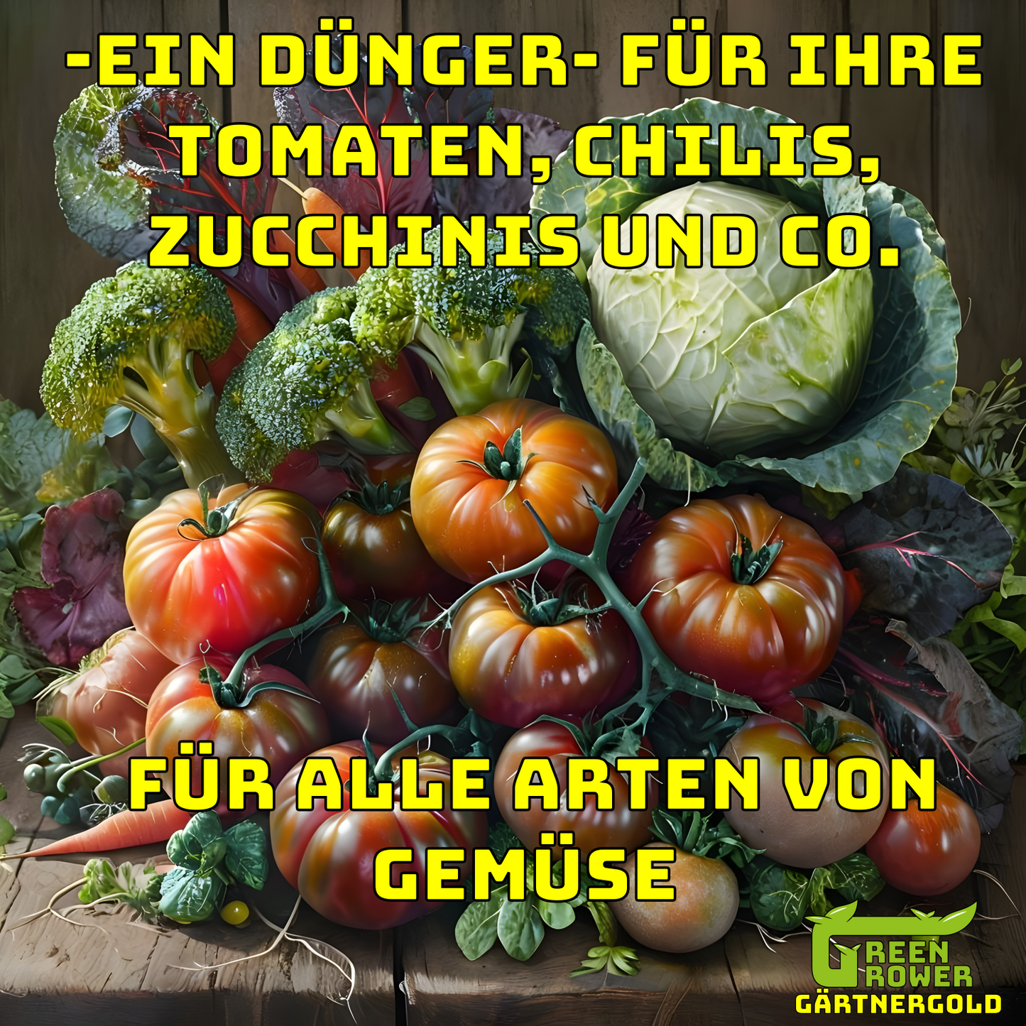Green Grower Gärtnergold Gemüsedünger 1L
