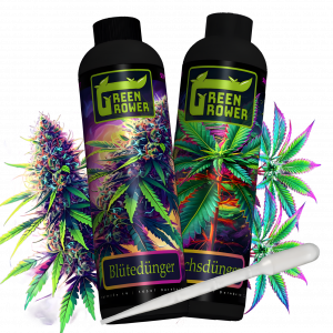 Green Grower First Grow Starterset - 0,5L  Wuchs- und Blütedünger Set