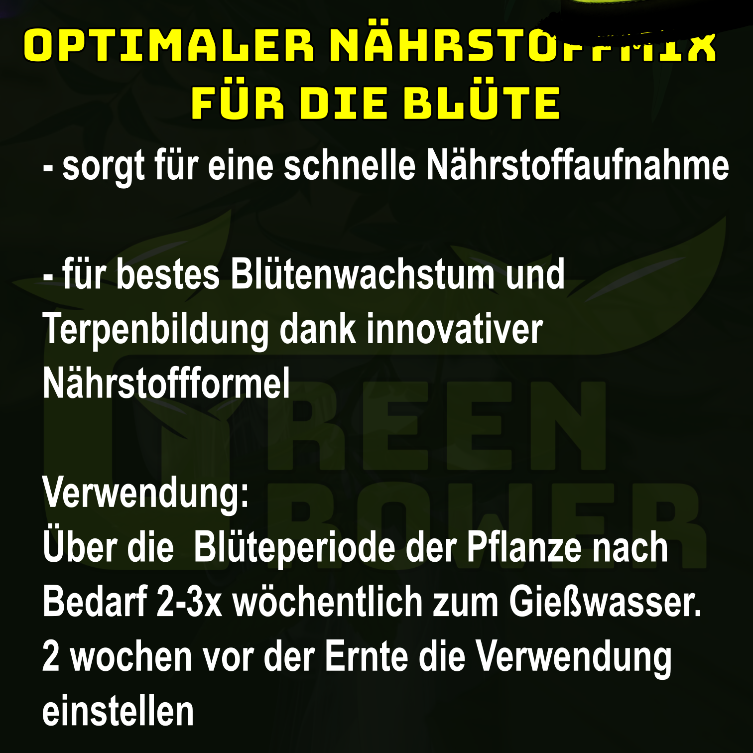 Green Grower Blütedünger – Bild 3