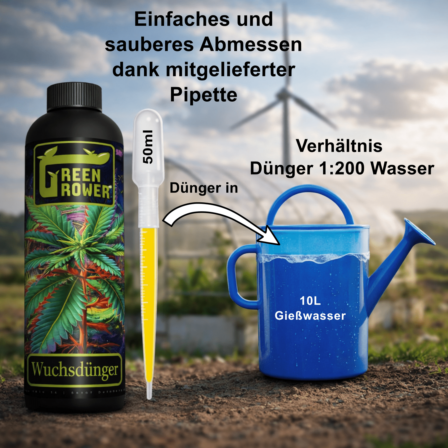 Green Grower - Wuchs- und Blütedünger + CalMag – Bild 7