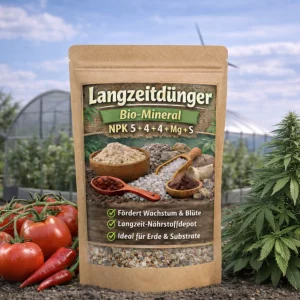 Green Grower ® Bio-Mineral Langzeitdünger- Dünger für Сannabis Tomate Chili